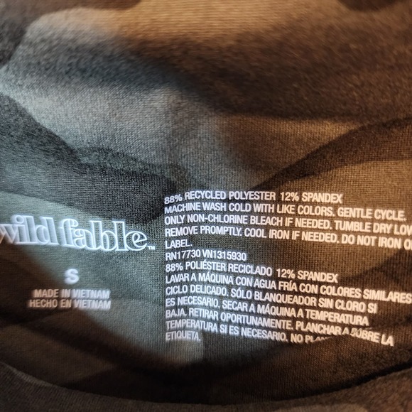 Wild Fable Womens Camo High-Rise Ankle Leggings - Picture 6 of 6